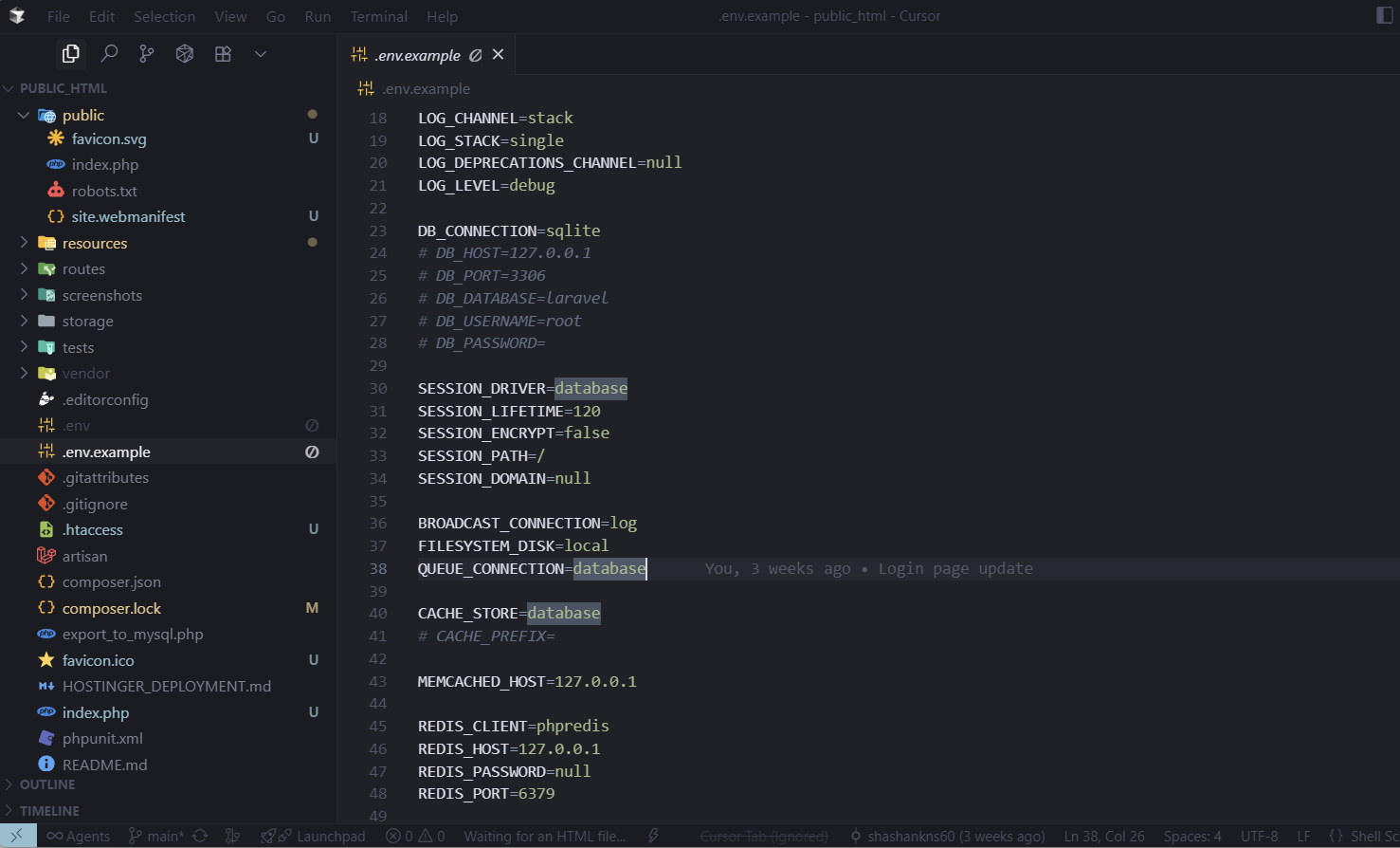 Database Configuration